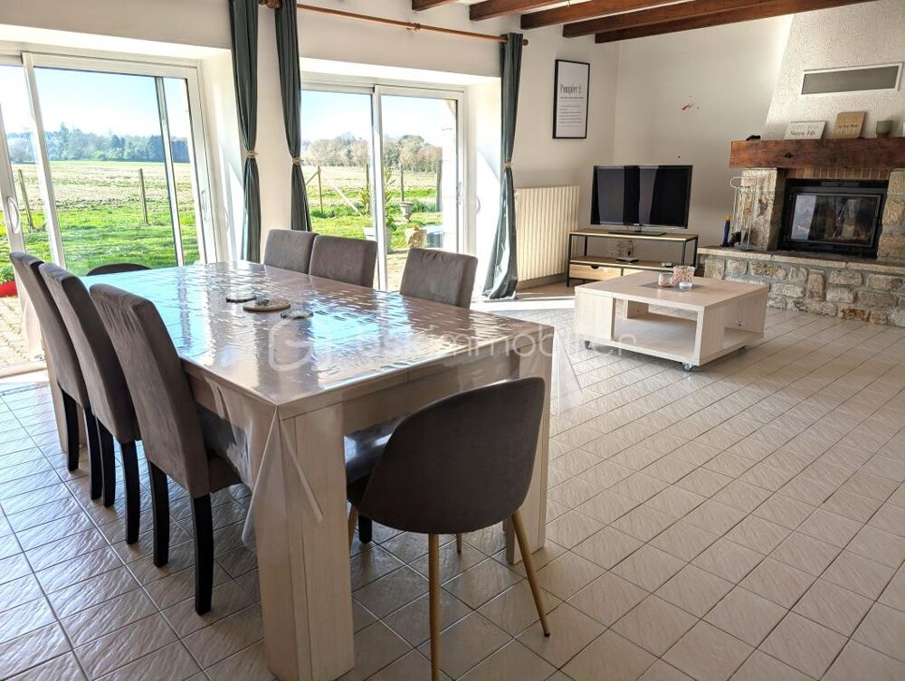 CHARMANTE MAISON EN PIERRE - 4 CHAMBRES - VIE DE PLAIN-PIED - PARC ARBORE