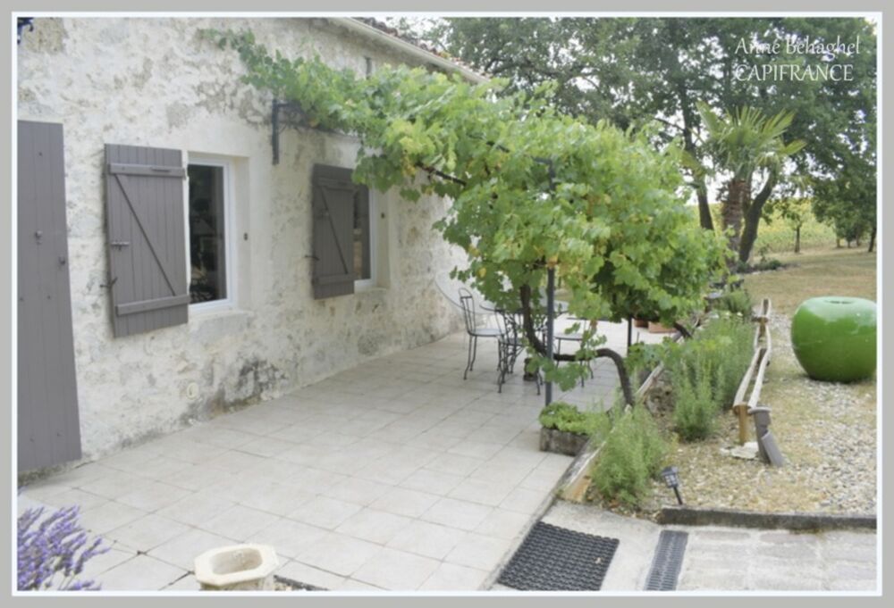 Entre Lectoure et Astaffort- Maison en pierre 5 pièces-127m2- terrain 1526m2