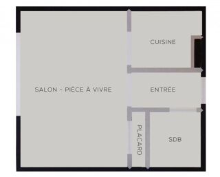  Appartement � louer 1 pi�ce 24 m�