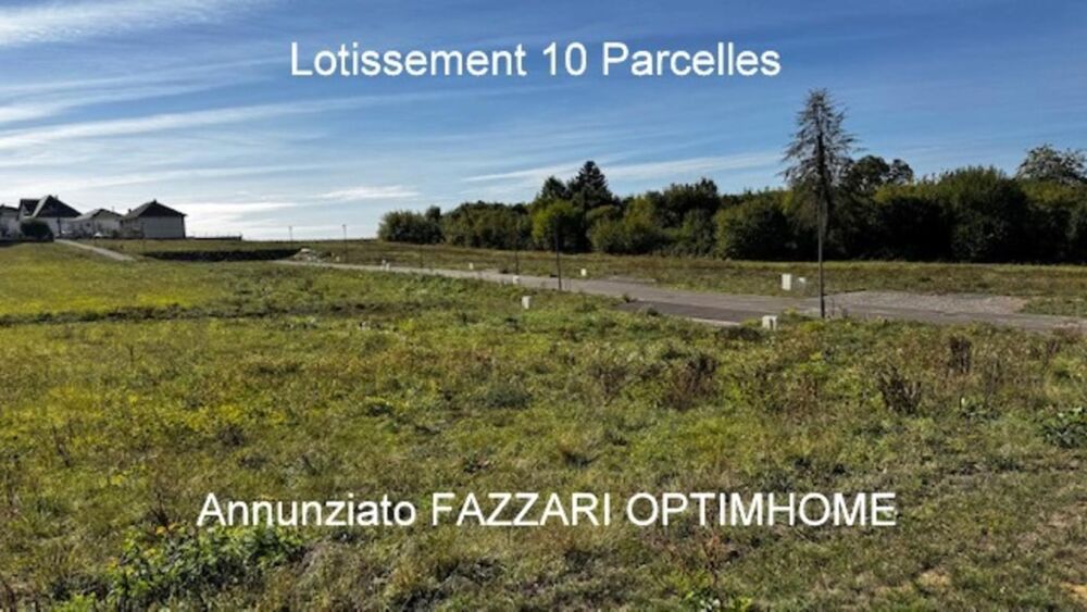Vente Terrain Stenay 55700 terrain à bâtir viabilisé 686 m² Lot n° 3 Stenay