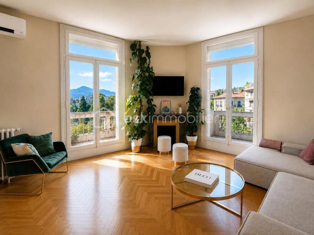 Location Appartement Bas Cimiez – Superbe 3 pièces meublé de 88 m² – Dernier étage – Balcon & vue dégagée Nice