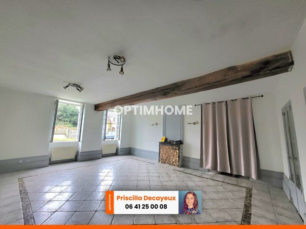 Vente Maison Maison plain-pied 128m, 2 chambres, grenier amnageable, terrain/garage, 97 800 Grossouvre