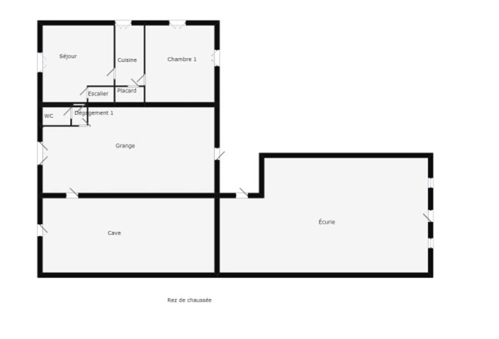 Vente Maison Maison viager à vendre occupé 5 pièces  (39) Jouhe