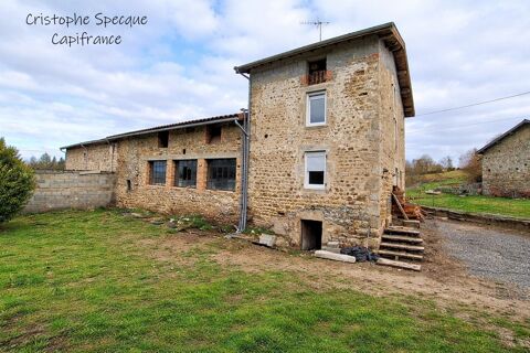   A vendre Maison en pierre � grange attenante � terrain CELLES SUR DUROLLE (63) Maison - 4 pi�ce(s) - 66 m�