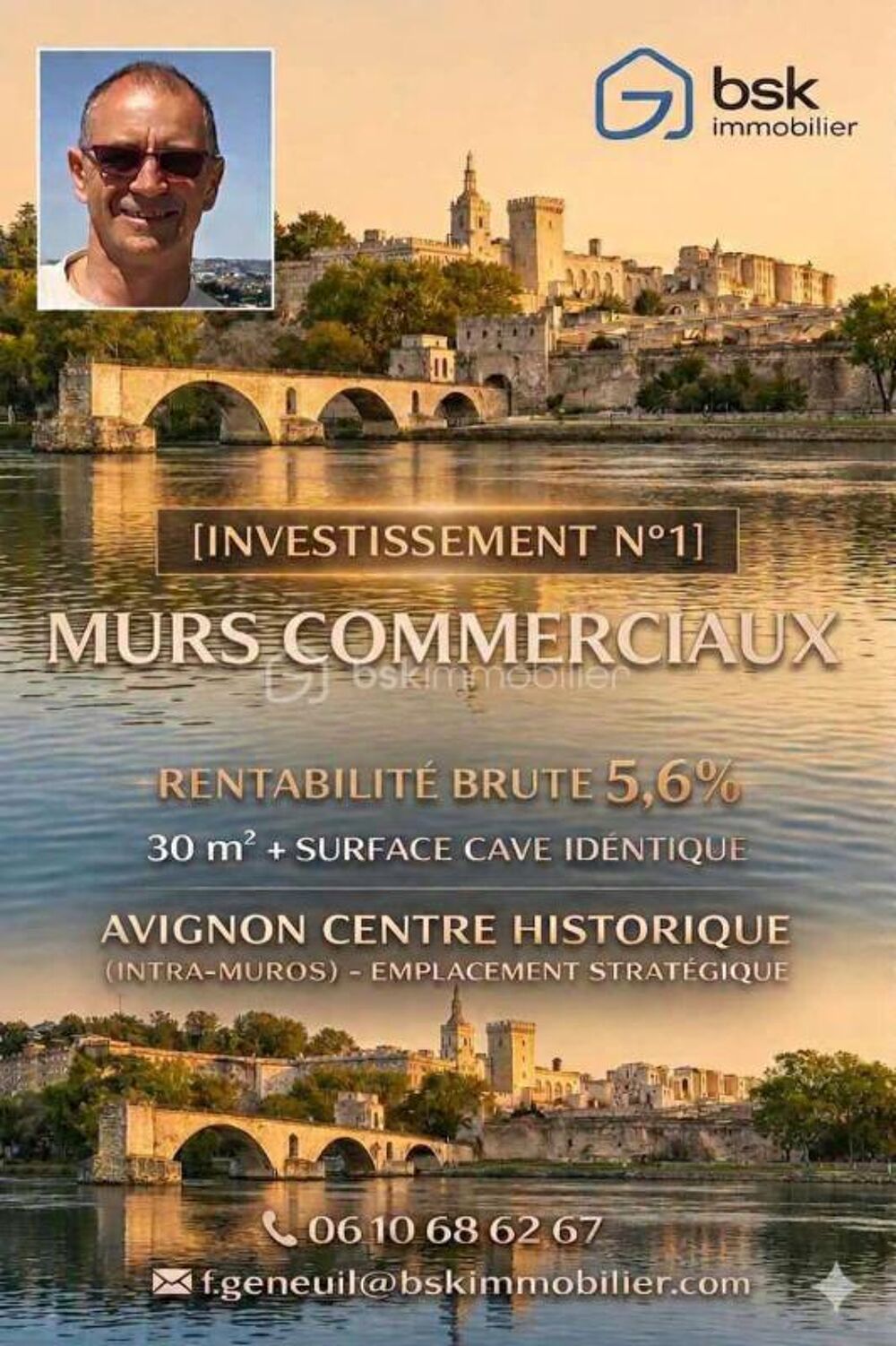   Emplacement premium – Hyper centre historique d'Avignon 