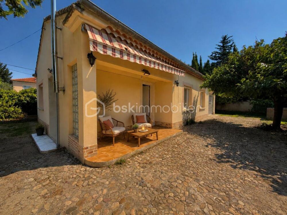 Orange  Maison de plain-pied entièrement rénovée avec jardin arboré et fort potentiel d'évolution