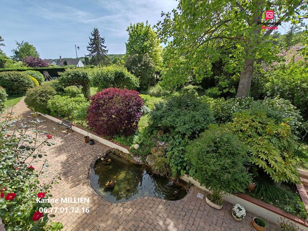 MUZY 27650 Maison individuelle - 1 étage - 5 chambres - Dépendance aménagée - Double garage - Terrain - 547000 HAI