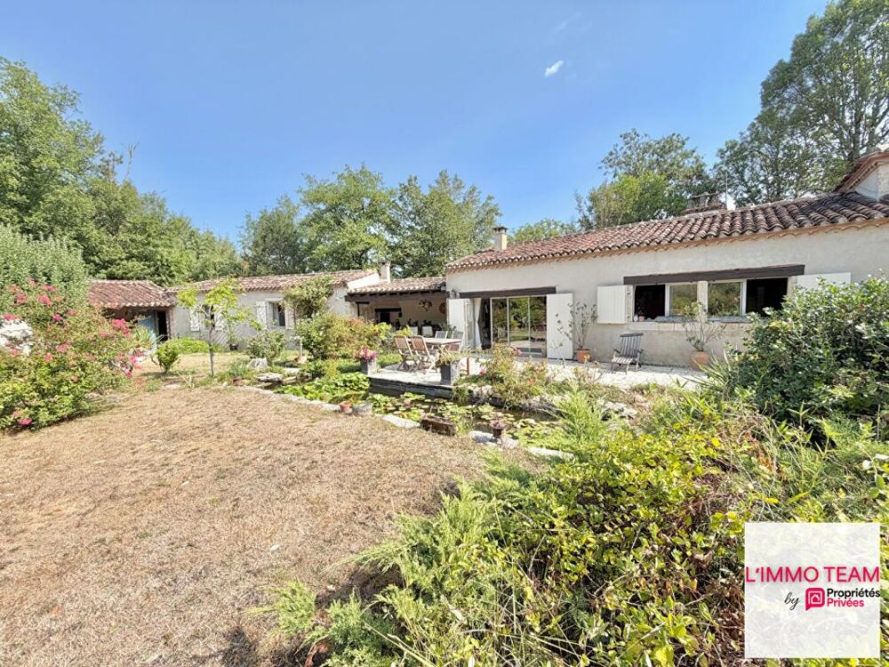 Vente Maison Maison de plain-pied sur 1.6Ha, avec piscine et ateliers Cahors