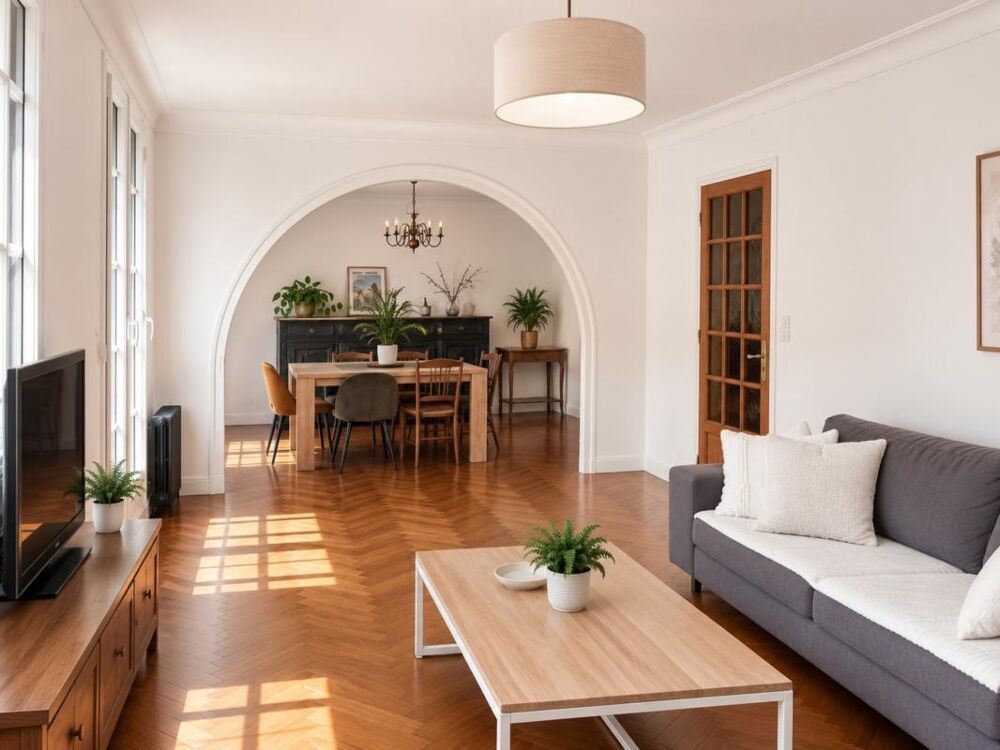 Saint-Avé  Quartier des Trois Rois  Maison familiale rénovée de 140 m²  5 chambres  Terrain de 790 m²