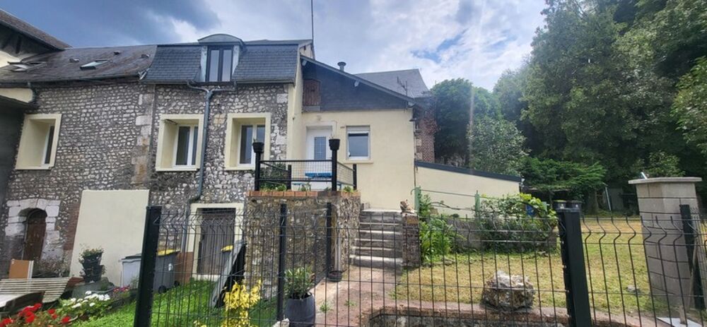 Elbeuf proche Seine : Maison 113 m² avec jardin 300 m², 3 CH et 3 PK intérieurs ... Prix attractif !