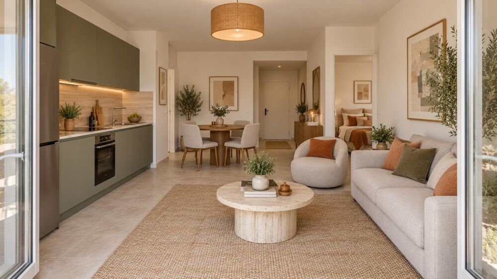 Vente Appartement CHARMANT T2 AVEC EXTERIEUR + PARKING Carbon blanc