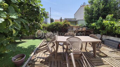   A VENDRE MAISON DEUX FACES TRAVERSANTE PLAIN PIED DE 85M� SUR TERRAIN DE 224M� A PALAU DEL VIDRE Maison - 4 pi�ce(s) - 85 m�