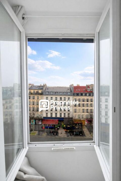   75011 PARIS - Studio/Chambre de bonne équipée dans le Marais / République - Vue dégagée Appartement - 1 pièce(s) - 8 m²
