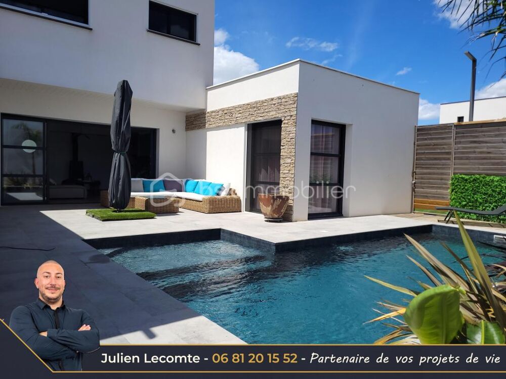Vente Maison Exclusivité villa de style architecte à 700m de la mer Serignan