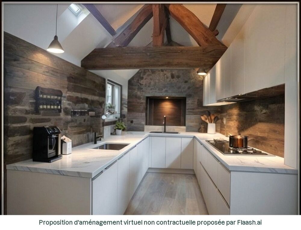 Vente Maison Maison en pierre de caractère – 140 m² – Sans vis-à-vis – 7 130 m² de terrain MARTIGNE FERCHAUD (35) Martigne ferchaud