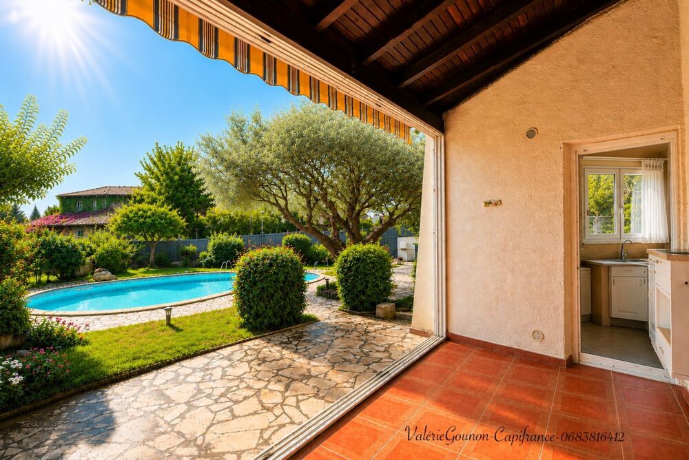 Vente Maison Maison à vendre 5 pièces JUVIGNAC (34),4 Chambres,130 m2, Terrain 645m2, Jardin,Sous-Sol total-Garage double-Piscine Juvignac