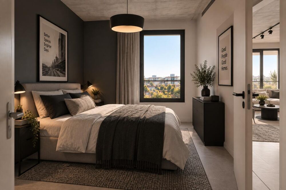 Vente Appartement T4 au dernier étage, balcon, parking Begles