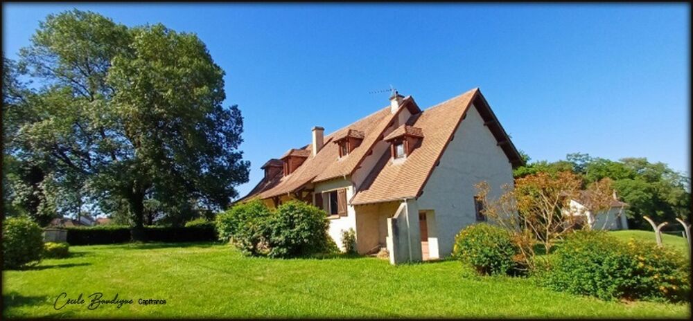 A Lembeye, sur un terrain de plus de 3000m² Maison de 185 m² 5 chambres et une belle dépendance