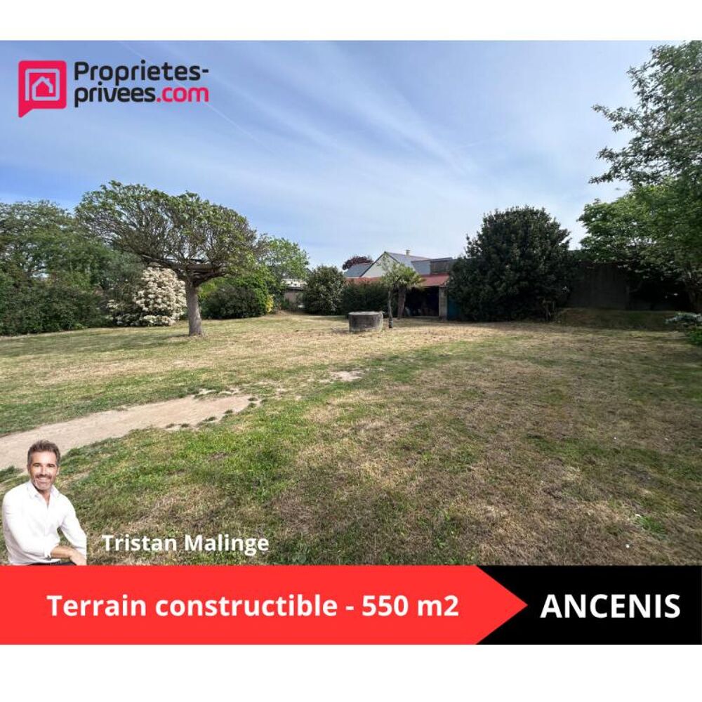 Vente Terrain Terrain constructible 550m2 - Ancenis - Au calme en second rideau Ancenis saint gereon