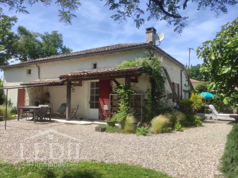 Vente Maison Maison en pierres de plain pied avec grange et maison d'amis Eymet