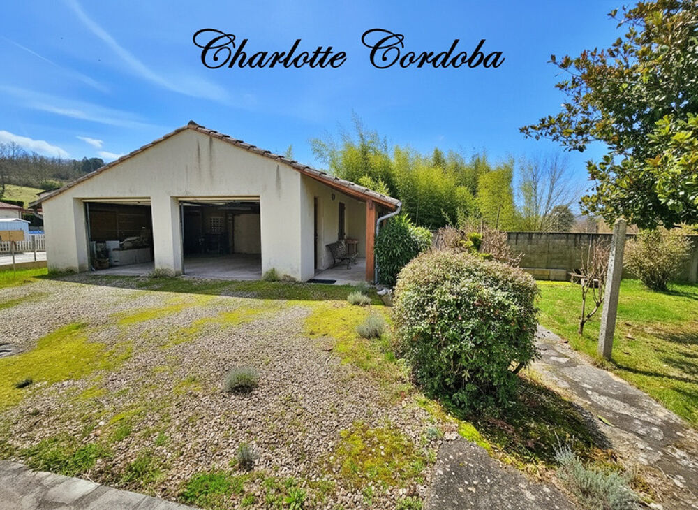 Vente Maison Maison plain-pied 3 chambres - Double garage - Dépendances - 2980 m² de terrain et bois Feugarolles