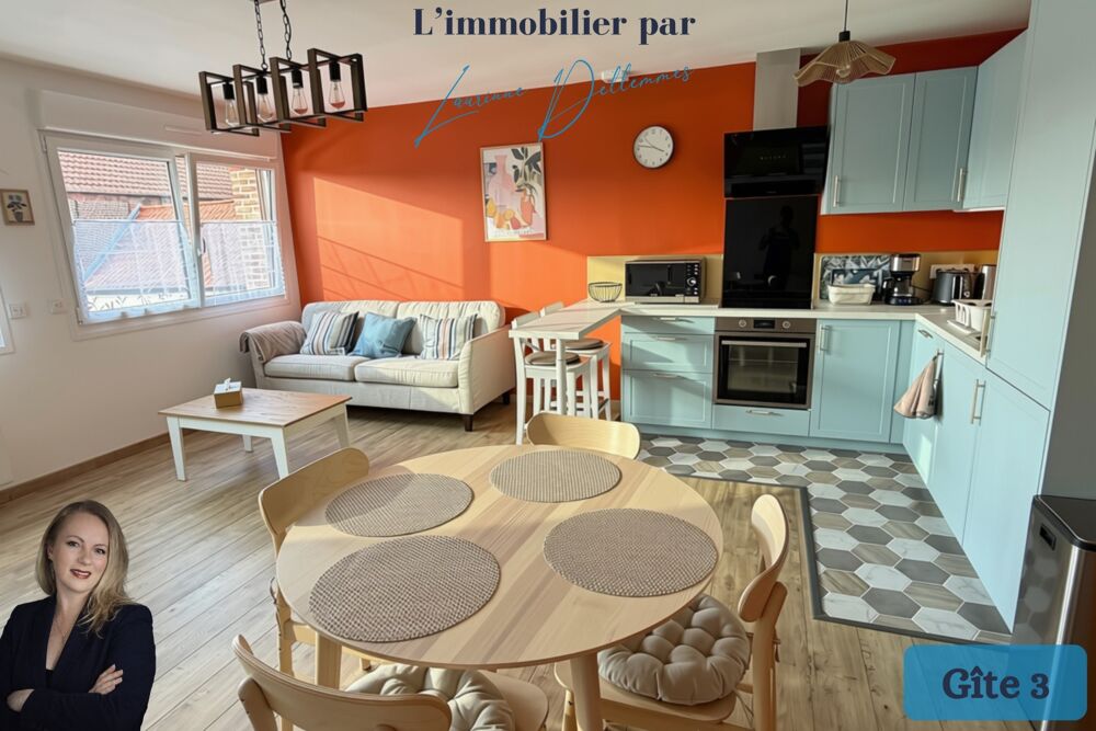 Vente Maison Propriété complète : Une maison de 160m2 + 3 gîtes meublés (possibilité 4) + Hangar + Terrain à Nivelle (59) Nivelle