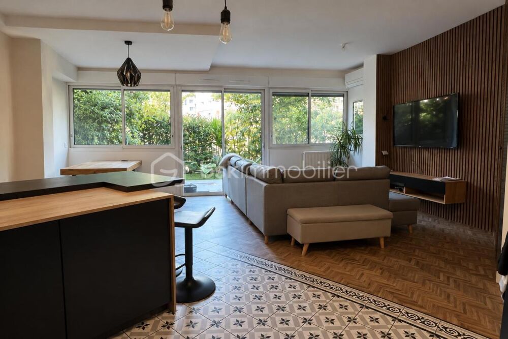 Vente Appartement Port Marianne - T3 avec jardin de 46 m², deux terrasses et parking sécurisé Montpellier