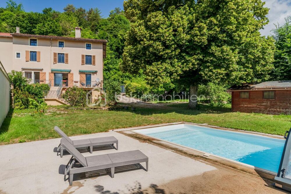 Vente Propriété/Château Demeure de caractère en bord de rivière d'Ain – 300 m² habitables – Piscine- IDEAL GRANDE FAMILLE Pont d ain