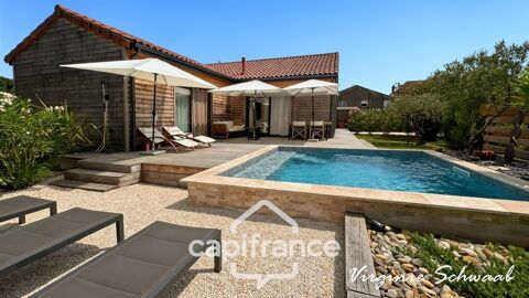   Habas, � vendre MAISON CONTEMPORAINE � 3 CHAMBRES � PISCINE � DPE A - TERRAIN CLOS Maison - 4 pi�ce(s) - 100 m�