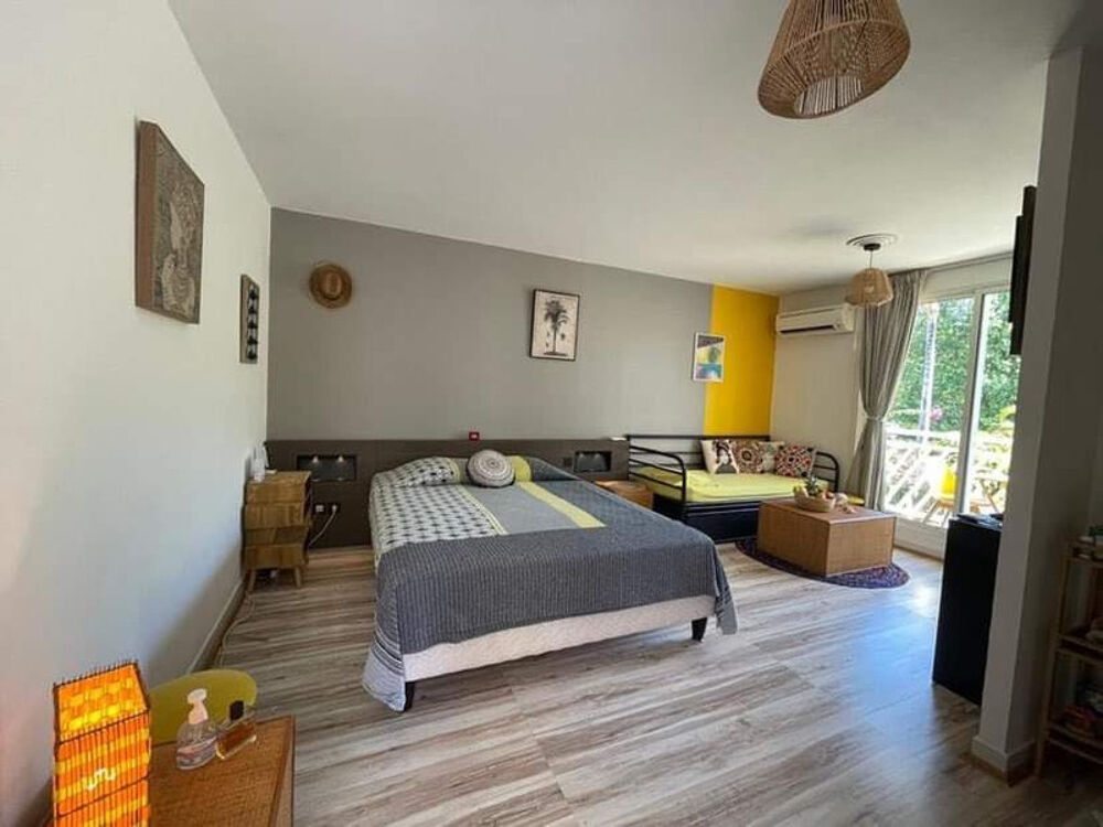 Vente Appartement SAINT FRANCOIS (971) QUARTIER MANGANAO STUDIO MEUBLE DANS RESIDENCE AVEC PISCINE ET A 2 PAS DES PLAGES Saint francois