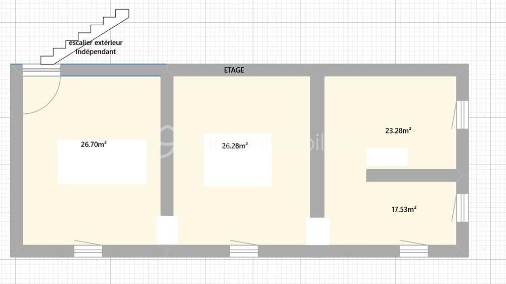 Maison habitable de suite 210 m²  terrain clos 1350 m² 