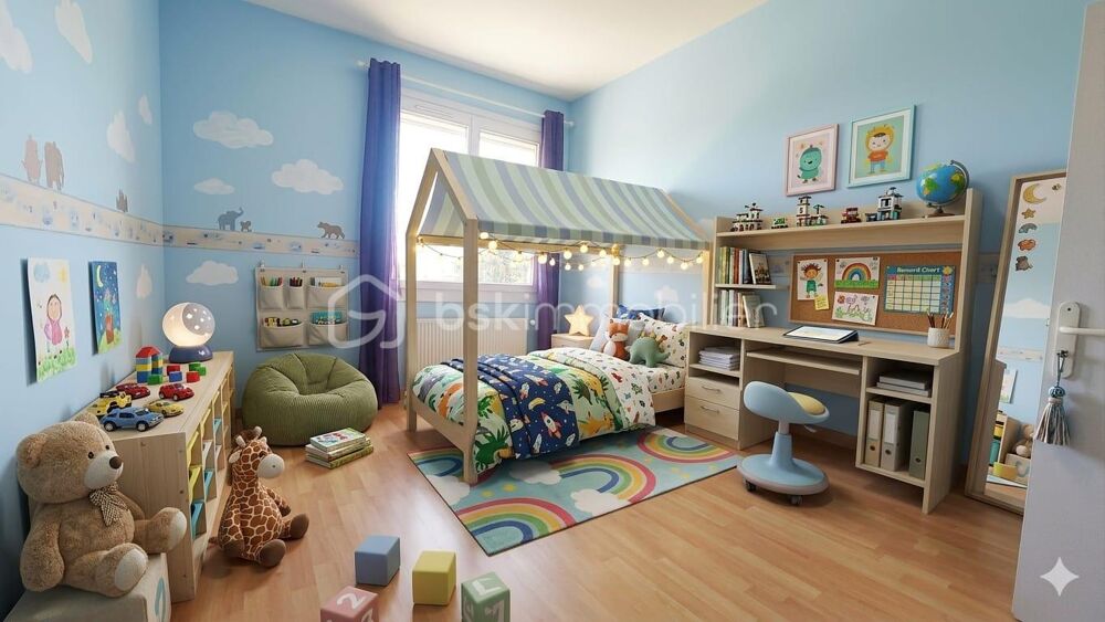 Appartement 4 pièces de 87 m² avec balcon, cave et garage - Saint Jean de la Ruelle limite Saran