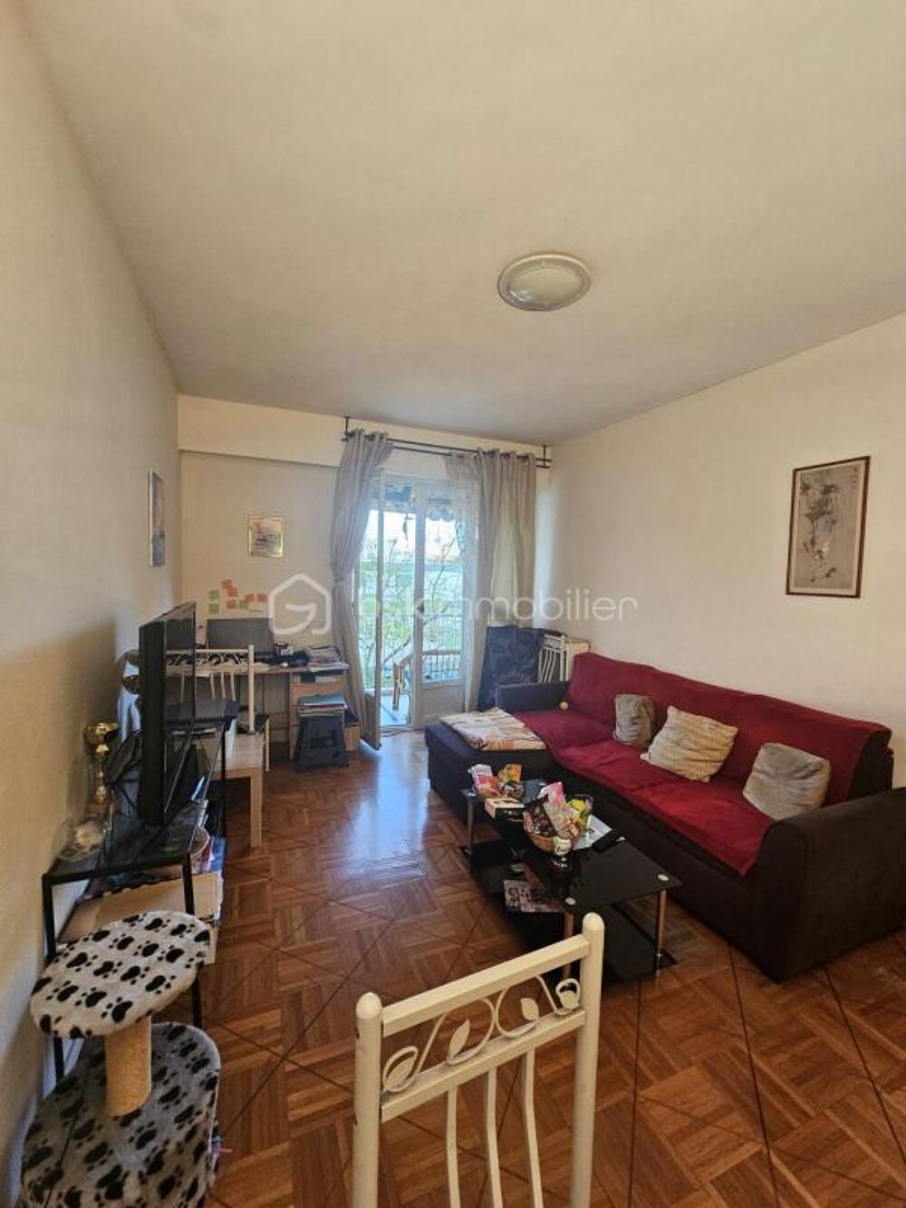 Appartement 3 pièces  71 m²  Nice Nord  Lumineux  Traversant - Balcon - Garage
