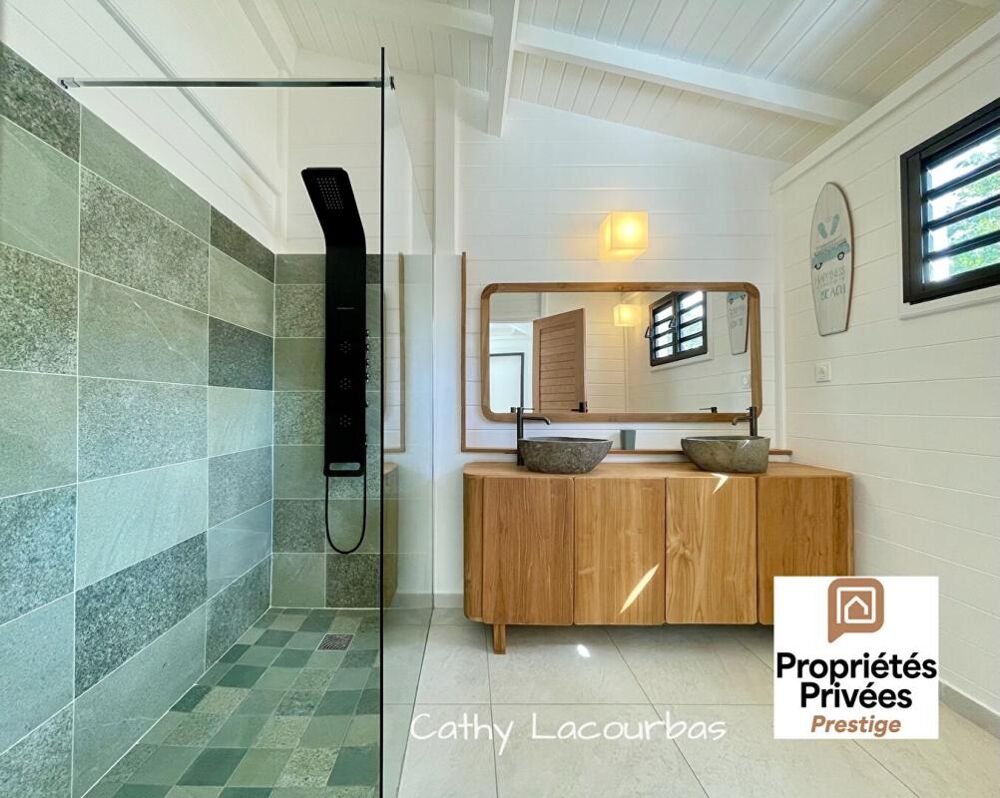 Vente Villa Villa rénovée avec piscine effet Bali-havre de paix- sur 2700 M² - Petit Bourg Petit bourg
