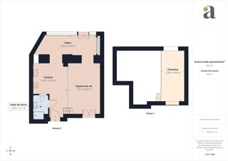  Appartement à vendre 1 pièce 67 m²