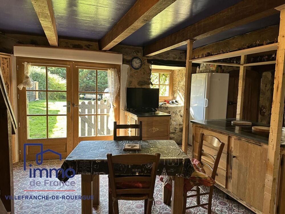 Vente Maison Corps de ferme La Salvetat Peyrales 128 m², 3 ch, grange, hangar sur 18 881 m² de terrain Rieupeyroux