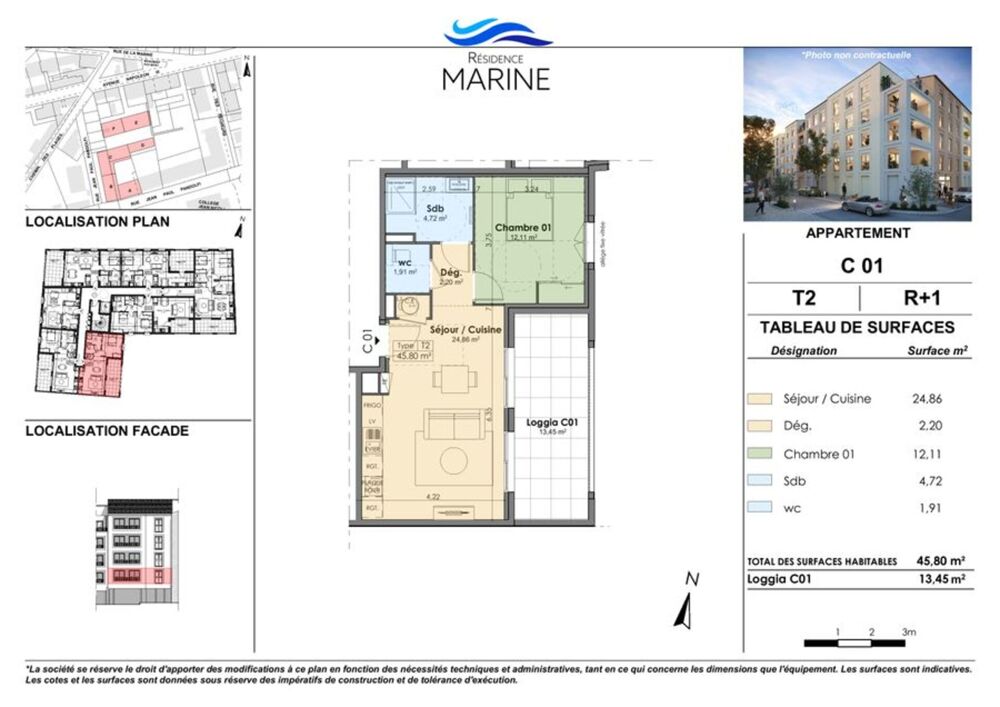 Vente Appartement appartement à vendre 2 pièces PROPRIANO (20) Propriano