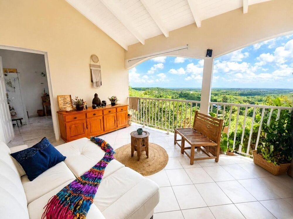 Vente Maison Villa à vendre Saint-Anne, vue panoramique, 4 pièces  (971) Sainte anne