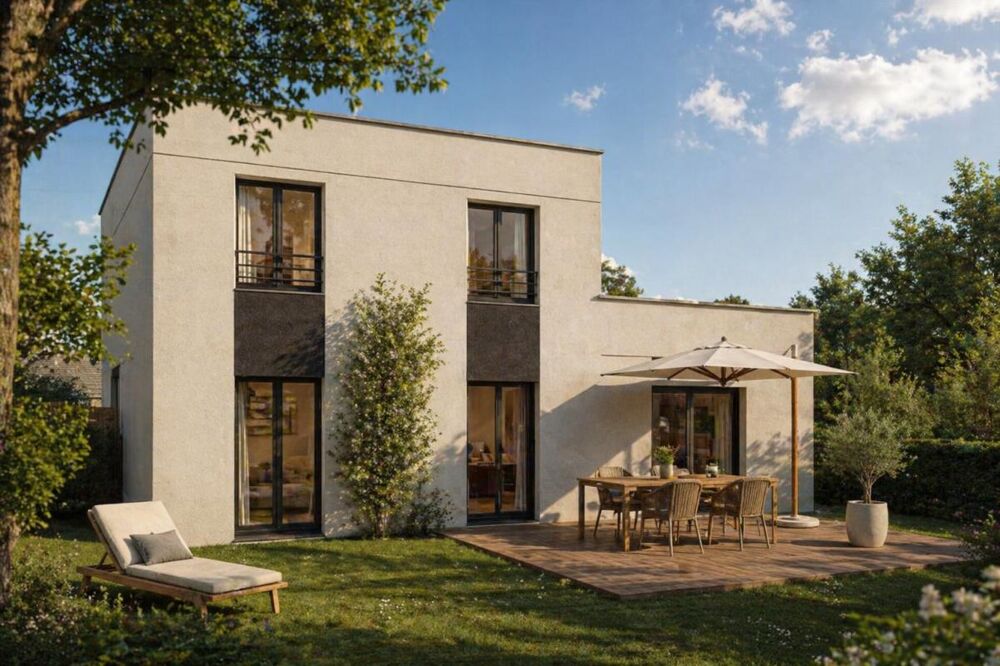 MAISON 4 PIECES ENTIEREMENT NEUVE AVEC JARDIN