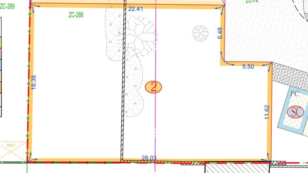Vente Terrain Terrain à vendre de 475,00 m² TAPONAS (69) - TERRAIN CONSTRUCTIBLE PLAT AU CALME 475 m² -  A 3 mn de Belleville / Saône Taponas