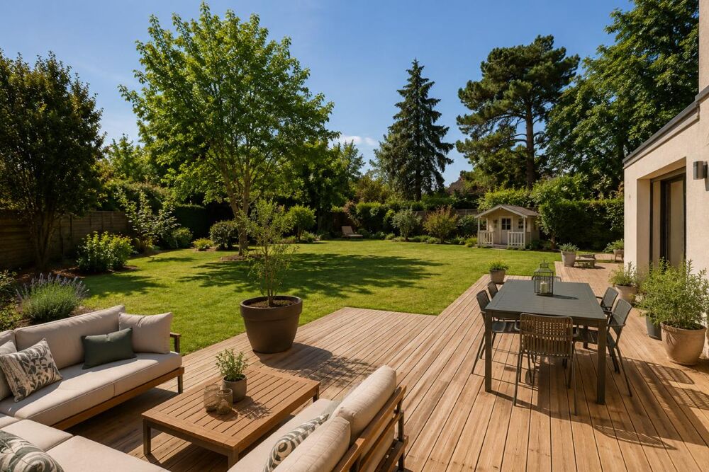 Maison en T4 avec JARDIN + Terrasse + PARKING proche GOLF BORDELAIS
