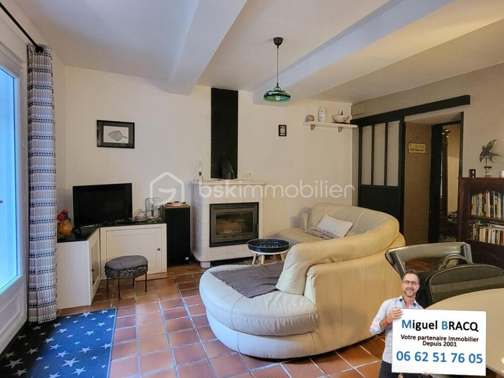 Maison de village F5 avec bel exterieur et garage sur Puisserguier 34620