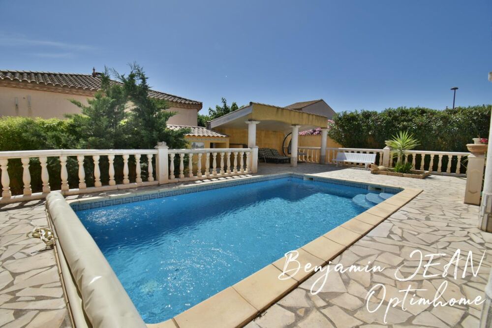 Vente Maison Villa familiale f5 avec piscine sans vis-à-vis dans un environnement privilégié Serignan