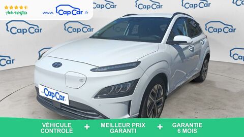 Hyundai Kona 204 64 kWh Executive - Automatique Entretien constructeur 2021 occasion Orange 84100