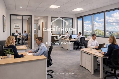 &Agrave; louer bureaux 127 m&sup2; Toulouse Sud avec parking id&eacute;al PME 1588 31000 Toulouse