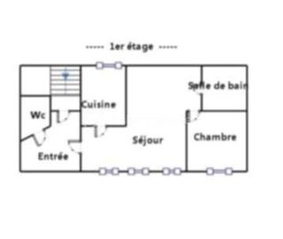  Appartement � vendre 2 pi�ces 45 m�