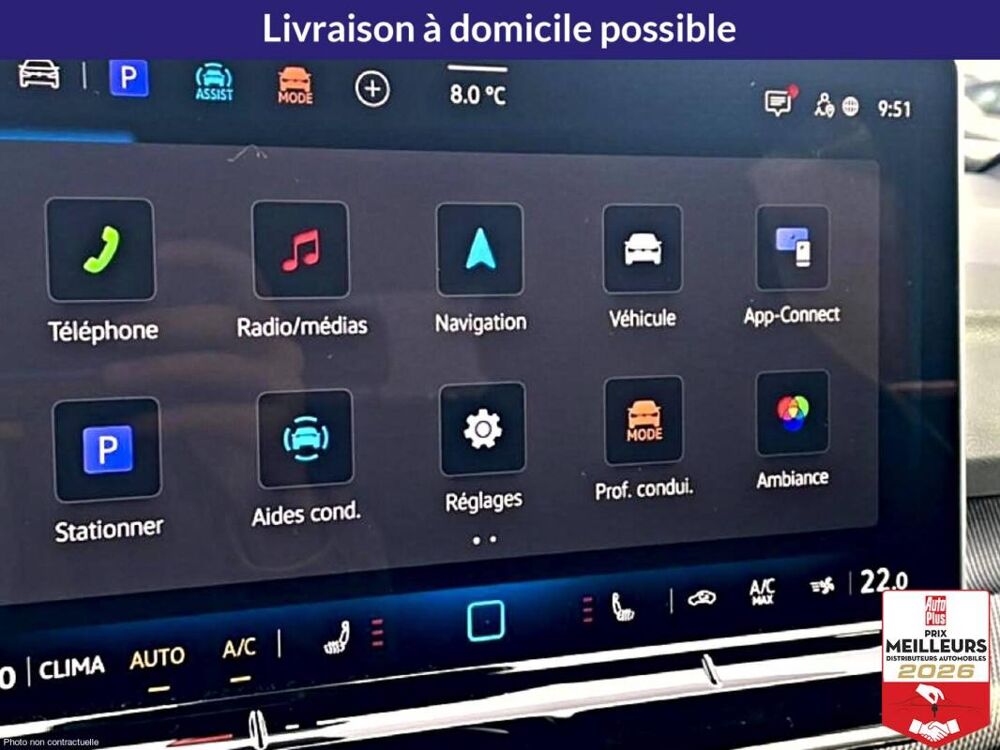 Golf VIII 1.5 ETSI EVO2 150 R-LINE DSG7 2026 occasion 10150 Lavau