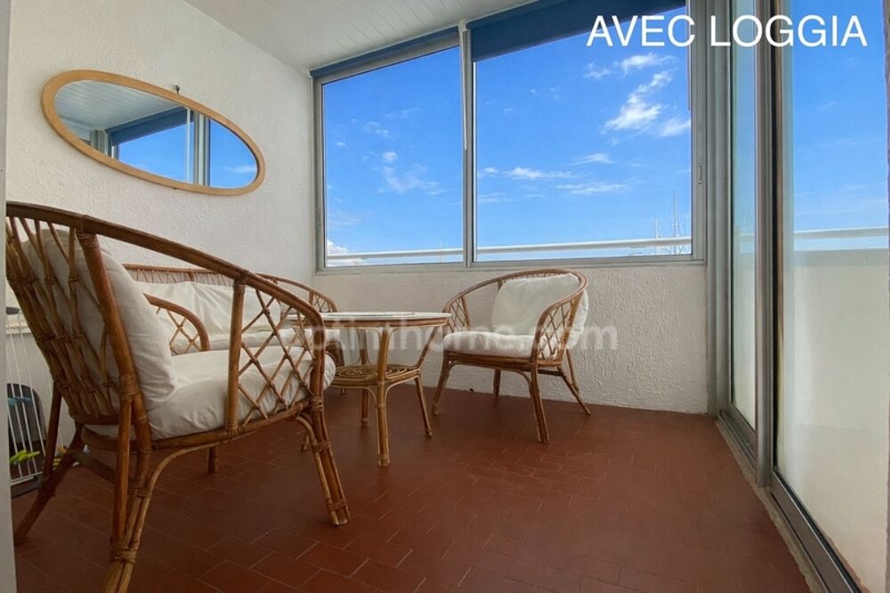 Appartement T2 bis 38m2 avec loggia au CAP D'AGDE (34)