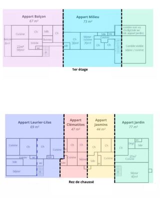  Maison � vendre 3 pi�ces 77 m�