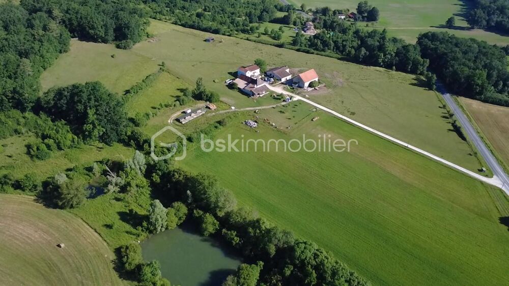 Vente Maison Propriété agricole de 35 ha avec maison rénovée DPE A et dépendances Gageac et rouillac